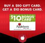 Applebee’s Mother’s Day deal: Get a FREE $10 bonus card with a $50 gift card purchase
