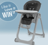 Win a Chicco Polly Progress Highchair in the Minerale Style