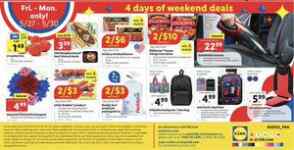 Lidl Memorial Day weekend deals May 27 – 30, 2022