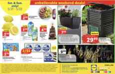 Lidl Weekend Deals May 21 – 22, 2022