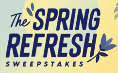 Lysol Spring Refresh Sweepstakes: Win up to $2,500 cash