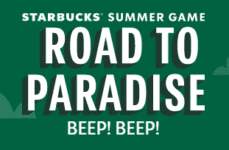 Starbucks Summer Game 2022 Road to Paradise Promotion: Win 1 of 4 Volvo XC40 and more at starbuckssummergame.com