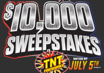 TNT Fireworks Sweepstakes 2022: Win $10,000 cash
