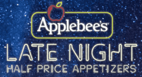 Applebee’s Late Night Half Price Appetizers