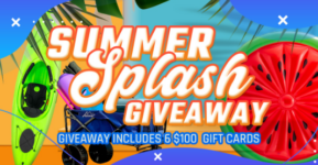 Big 5 Sporting Goods Summer Splash Giveaway: Win 1 of 6 $100 gift cards