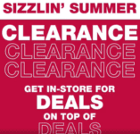 Burlington Sizzlin’ Summer Clearance Sale: Up to 50% off