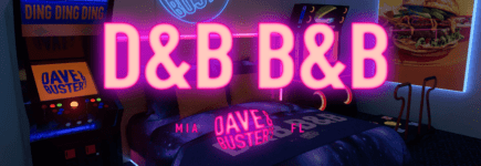 Dave & Buster’s Ultimate Sleepover Contest: Win a trip to the D&B B&B in Miami at dnbbnb.com