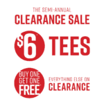 Hot Topic Semi-Annual Clearance Sale 2022: $6 tees and Buy One Get One FREE clearance items