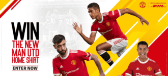 Win 1 of 100 Manchester United home shirts from DHL