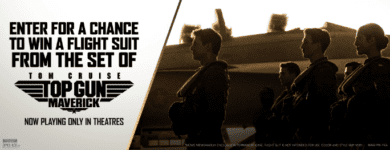 Marcus Theatres Top Gun Maverick Sweepstakes: Win a flight suit from the set of Top Gun Maverick