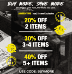Rue21 Buy More Save More coupon code: Get up to 40% off your entire purchase
