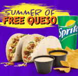 Tijuana Flats Tuesdaze: FREE Queso coupon code this Summer