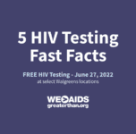 Walgreens: FREE HIV testing at select locations today June 27