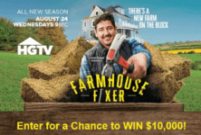 HGTV’s Farmhouse Fixer Sweepstakes: Win $10,000 cash at valpak.com/farmhouse