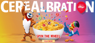 Kelloggs Cereal Day Promotion 2022: Win free cereal and gift cards at cerealbration.com