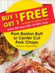 Kroger BOGO deals: Buy One Get One FREE pork chops, Sara Lee bread and more
