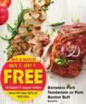 Kroger BOGO deals: Buy One Get One FREE boneless pork tenderloin and more