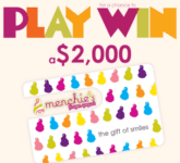 Menchies Smile Challenge Sweepstakes: Win a $2,000 Menchie’s gift card