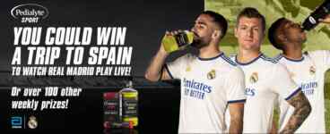 Pedialyte Real Madrid Sweepstakes: Win a trip to Spain and more at pedialytesweepstakes.com
