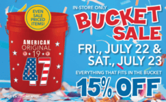 Runnings Bucket Sale 75th Anniversary: Extra 15% off + FREE bucket