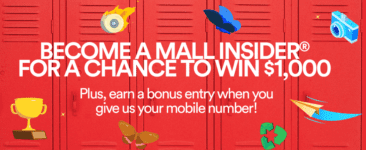 Simon Mall Insider Contest: Win a $1,000 shopping spree at simon.com/mall-insider