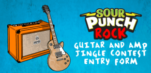 Sour Punch Rock Contest: Win a Gibson Les Paul 60’s guitar + amp
