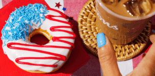 Tim Hortons 4th of July promo: Get a FREE Independence Day donut