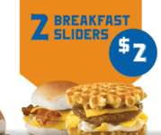 White Castle Summer Deal: 2 Breakfast Sliders for $2
