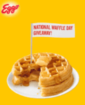 Eggo National Waffle Day Giveaway: Win 1 of 5 Eggo super fan boxes