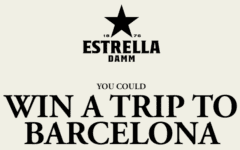 Estrella Damm Barcelona Sweepstakes: Win a trip to attend an FC Barcelona match and more