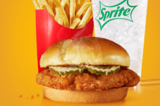 McDonald’s Chicken Sandwich Meal for $5