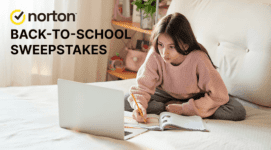 Norton Back to School Sweepstakes: Win a Lenovo 3i Chromebook + $2,500 donation and more