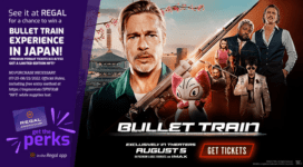 Regal Cinemas Bullet Train Sweepstakes: Win a trip to Japan