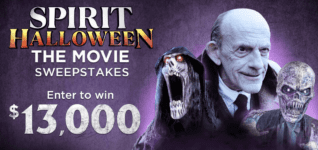 Spirit Halloween The Movie Sweepstakes 2022: Win $13,000 cash