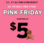 Victoria’s Secret Pink Friday Deals starting $5