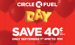 Circle K Fuel Day 2022: Save 40¢/gal. on September 1