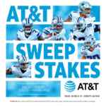 AT&T Dallas Cowboys Sweepstakes: Win tickets + parking passes to Dallas Cowboys games at AT&T Stadium