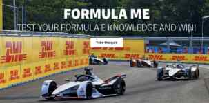 DHL Formula ME Personality Quiz: Win a Formula E prize pack worth €100