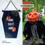Fraser Hill Farm Halloween Giveaway: Win a Pop-Up Animatronic Pumpkin Head and more