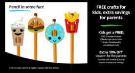 JCPenney Kids Zone September 10: Get a FREE pair of pencils with face stickers