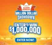 King’s Hawaiian Million Dollar Showdown Sweepstakes: Win $1 million dollars + a trip to the Super Bowl at kingshawaiianshowdown.com