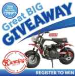 Runnings Great Big September Giveaway: Win a 196cc Coleman Powersports Mini Bike