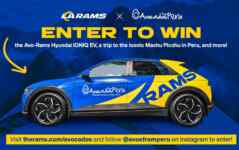 Avocados from Peru and LA Rams Sweepstakes: Win an Avo-Rams custom electric vehicle, a trip to Machu Picchu and more