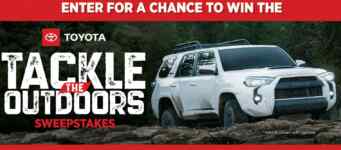 Bassmaster Toyota Tackle the Outdoors Sweepstakes: Win a 2023 Toyota 4Runner TRD Pro and more