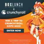 BoxLunch Crunchyroll Sweepstakes: Win a trip to Crunchyroll Expo 2023 and more