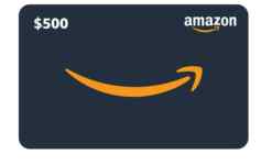 Woot Big Giveaway: Win 1 of 5 $500 Amazon gift cards