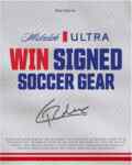 Michelob Ultra World Cup Sweepstakes: Win signed soccer gear