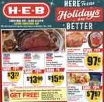 HEB Weekly Ad Deals December 21 – 24, 2022