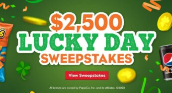 Tasty Rewards $2,500 Lucky Day Sweepstakes: Win $2,500 cash
