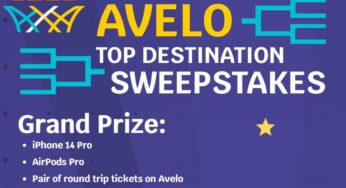 Avelo Top Destination Sweepstakes: Win an iPhone 14 Pro, free flights and more